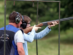 Clay Pigeon shooting
